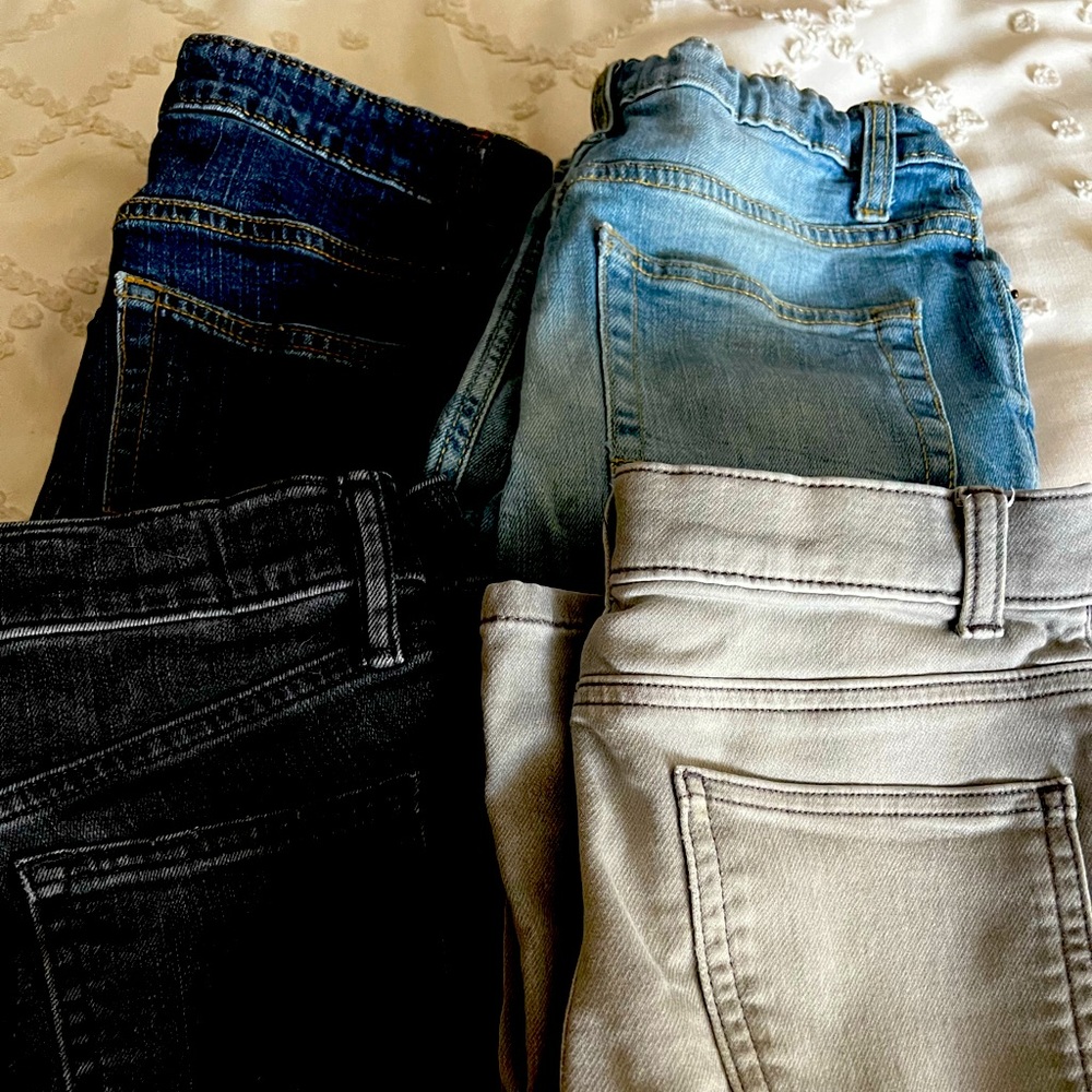Boys slim and bootcut jeans